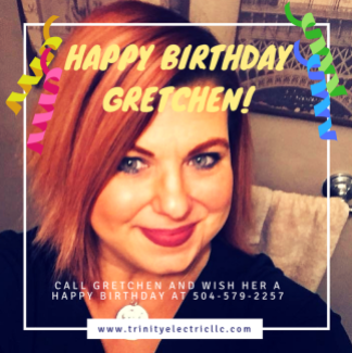 Happy Birthday Gretchen!
